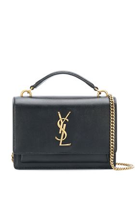 SUNSET CHAIN ??WALLET IN SMOOTH LEATHER Saint Laurent | 533026D422W1000